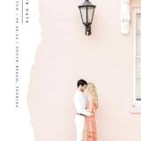 "Torn Edges" - Save the Dates in Midnight by Laura Hamm - Detail