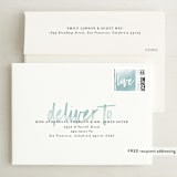 "highlight photo" - Save the Dates in Cotton by Erin Deegan - FREE Recipient Addressing