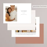 "sweet thing" - Save the Dates in Rust by Laura Hamm - Back of Card Options