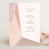 "Sand Shapes" - Save the Dates in Desert by Inkblot Design - Front