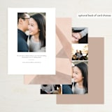 "Sand Shapes" - Save the Dates in Desert by Inkblot Design - Back of Card Options
