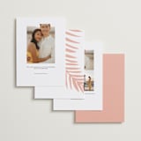 "Meet Us In Miami" - Save the Dates in Blush by Laura Hamm - Back of Card Options