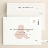 "Elegant Ampersand" - Save the Dates in Ivory by Lori Wemple - FREE Recipient Addressing