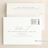 "Torn Texture" - Save the Dates in Parchment by Everett Paper Goods - FREE Recipient Addressing