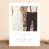 "meant to be" - Save the Dates in Ebony by Angela Thompson - Front