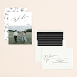 "graceful" - Save the Dates in Lily by Owl and Toad - Assembled