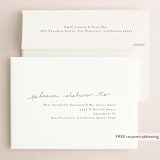 "plain handwritten" - Save the Dates in Pearl by Phrosné Barwood - FREE Recipient Addressing