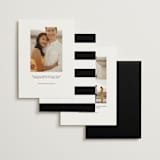 "Split" - Save the Dates in Cloud by Erin Deegan - Back of Card Options