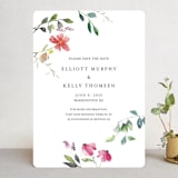 "Spring Wildflowers" - Save the Dates in Floral by Mere Paper - Front