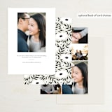 "Nothing Compares To You" - Save the Dates in Cream by Design Lotus - Back of Card Options