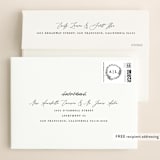 "Antoinette" - Save the Dates in Ivory by lulu and isabelle - FREE Recipient Addressing