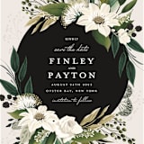 "Botanical Ring" - Save the Dates in Ivory by Susan Moyal - Detail