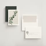 "Watermark" - Save the Dates in Taupe by Kaydi Bishop - Assembled