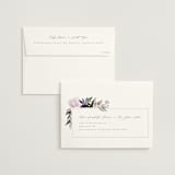 "Garden Stroll" - Save the Dates in Lilac by Creo Study - FREE Recipient Addressing