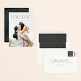 "boxed announcement" - Save the Dates in Midnight by Abi de Leon - Assembled