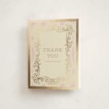 "Baroque Beauty" - Sweet Sixteen Party Thank You Cards in Petal by Charter Oaks Creative - Front