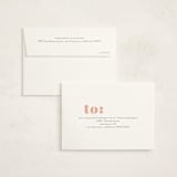 "Glittery" - Sweet Sixteen Party Thank You Cards in Blush by Angela Thompson - FREE Recipient Addressing