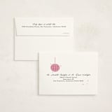 "Discotheque" - Sweet Sixteen Party Thank You Cards in Blush by Yolanda Mariak Chendak - FREE Recipient Addressing