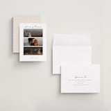 "Soulmates" - Save the Dates in Linen by Jen Tips - Assembled