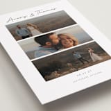 "Soulmates" - Save the Dates in Linen by Jen Tips - Detail