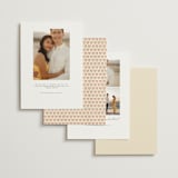 "Reserve our Date" - Save the Dates in Red Hot by Ilene Guy - Back of Card Options