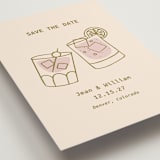 "Cheers!" - Save the Dates in Sand by Becca Robinson - Detail