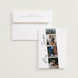 "Photobooth Love" - Save the Dates in Vanilla by Chryssi Tsoupanarias - Save the Date with Envelope