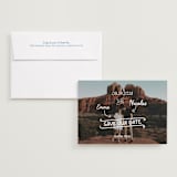 "Love Lettering" - Save the Dates in Morning by Helena Vitto - Save the Date with Envelope