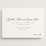 "Cannes" - Save the Dates in Pearl by Megan Davis - Front