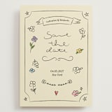 "Lovely Date" - Save the Dates in Natural by Helena Vitto - Front