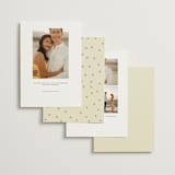 "Lovely Date" - Save the Dates in Natural by Helena Vitto - Back of Card Options