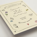 "Lovely Date" - Save the Dates in Natural by Helena Vitto - Detail
