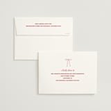 "Crazy Little Thing Called Love" - Save the Dates in Cream by Helena Vitto - FREE Recipient Addressing