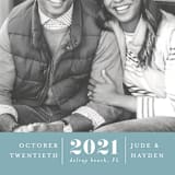 "hayden" - Save the Dates in Oceans by Kate Ross - Detail