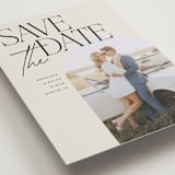 "Penelope" - Save the Dates in Ecru by Morgan Kendall - Detail