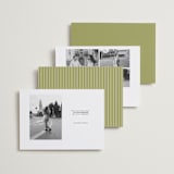 "rory" - Save the Dates in Olive by Ellen Schlegelmilch - Back of Card Options