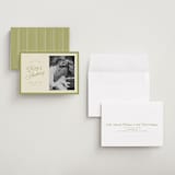 "rory" - Save the Dates in Olive by Ellen Schlegelmilch - Assembled