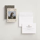 "Jackson Hole" - Save the Dates in Leather by Jenna Holcomb - Assembled