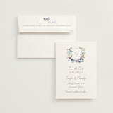 "wildflowers crest" - Save the Dates in Lavender by Cass Loh - Save the Date with Envelope