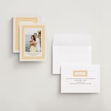 "Negroni" - Save the Dates in Sunflower by Megan Davis - Assembled