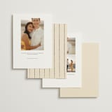 "Sunny Love" - Save the Dates in Sand by Ashley Iwafuchi - Back of Card Options