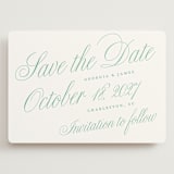 "Sullivans" - Save the Dates in Mint Julep by Alston Foster - Front
