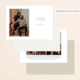 "Charming Go Lightly" - Save the Dates in Feather by danielleb - Back of Card Options