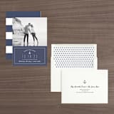 "Down by the Sea" - Save the Dates in Marine by Sandra Picco Design - Assembled