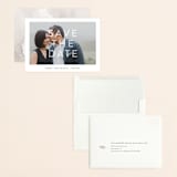 "You + Me" - Save the Dates in Snow by Robin Ott - Assembled