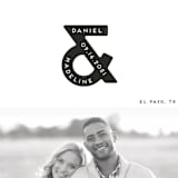 "Ampersand us" - Save the Dates in Fog by Gwen Bedat - Detail