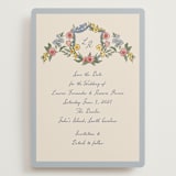 "A wedding in Low Country" - Save the Dates in Cornflower by Chris Griffith - Front