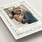 "Vintage Sketched" - Save the Dates in Wisteria by Jenna Holcomb - Detail