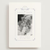 "Ocean Dreams" - Save the Dates in Pale Cerulean by Sabrin Deirani - Front