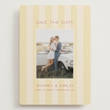 "palmetto" - Save the Dates in Lemon by Ellen Schlegelmilch - Front